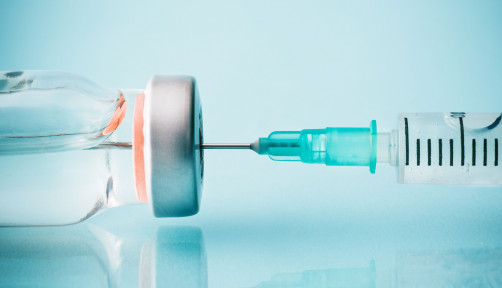 vial and needle vaccine injection medication