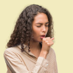 group of people coughing virus sick