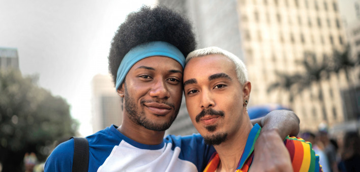 gay male couple