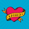 burst and heart illustration latinx+