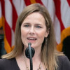 Amy Coney Barrett delivers remarks in the Rose Garden on September 26, 2020, after being nominated to the Supreme Court.