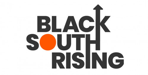 Black South Rising logo