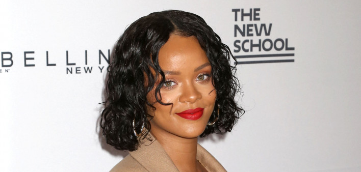 Rihanna attends the 69th annual Parsons Benefit at Chelsea Piers on May 22, 2017, in New York.