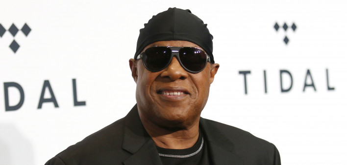 Stevie Wonder attends the TIDAL X: Brooklyn concert at the Barclays Center on October 17, 2017, in New York