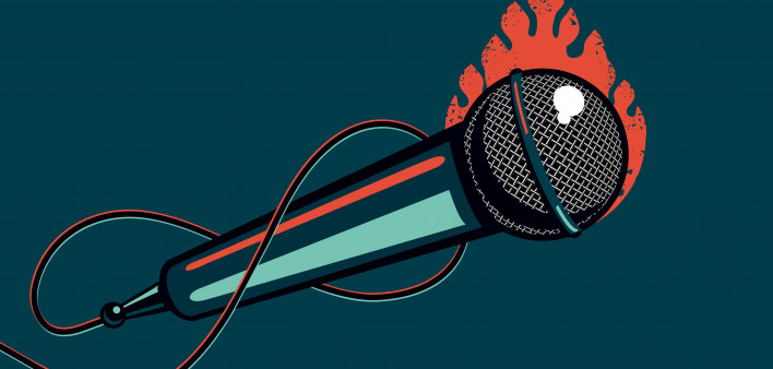 Vectors  Images Photos Illustrations Vectors      Video  Search by image Music poster with microphone and fire. Hip-hop and rock party background with mic.