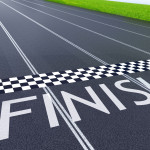 a finish line