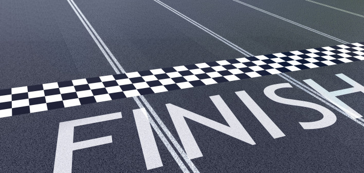 a finish line
