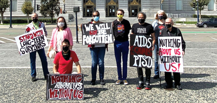 Activists announce the San Francisco Principles.