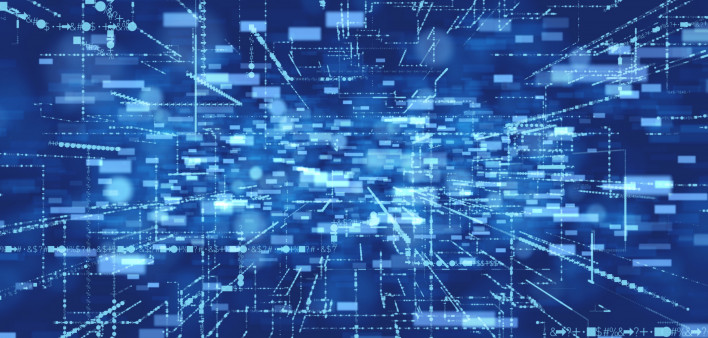 Computer and network concept.