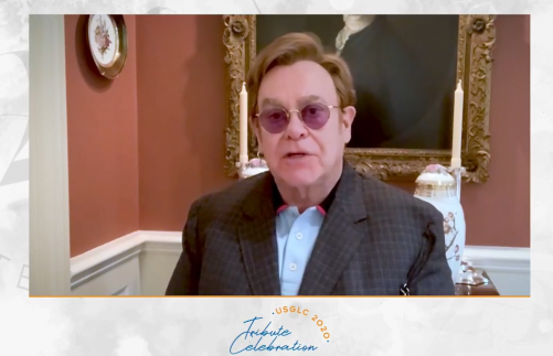 Sir Elton John praises the work of Anthony Fauci, MD