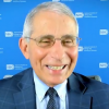 A moment of levity between Anthony Fauci, MD, and Barbara Bush
