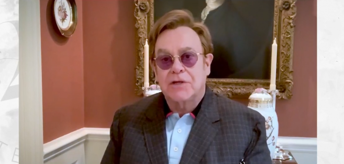 Sir Elton John praises the work of Anthony Fauci, MD