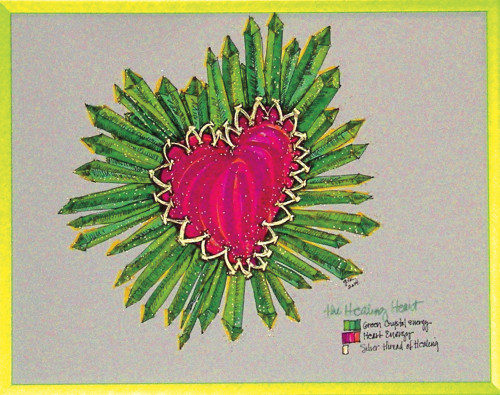 A painting by Genevieve de Renne