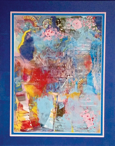 A painting by Genevieve de Renne