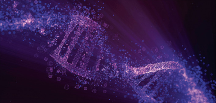 illustration DNA helix