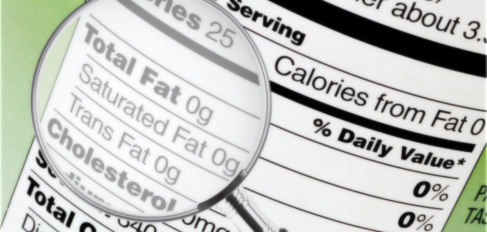 nutrition label