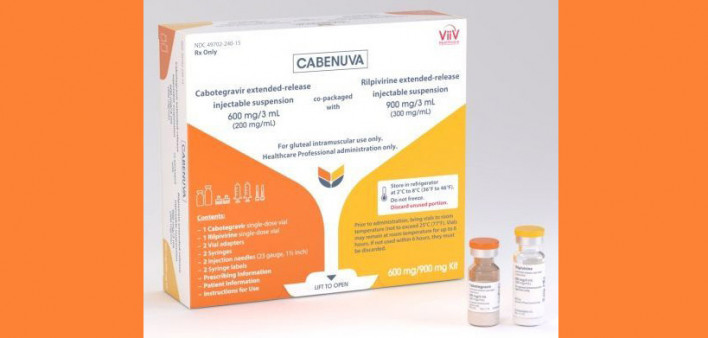 ViiV Cabenuva injectable cabotegravir rilpivirine