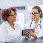 Visit to the doctor patient