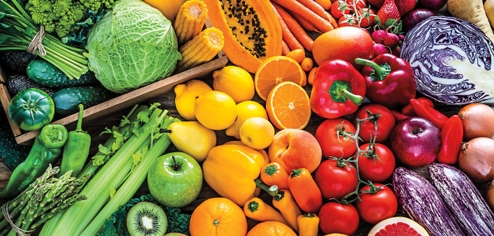 fruits and vegetables healthy eating diet