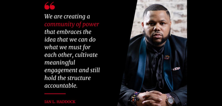 Ian L. Haddock, the executive director of The Normal Anomaly Initiative, aids united post