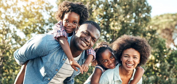 African-American family