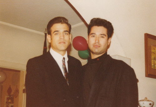 Roger Vasquez and Chris Pimentel, around 1990