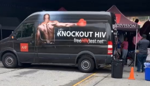 AIDS Healthcare Foundation's HIV testing efforts in Atlanta