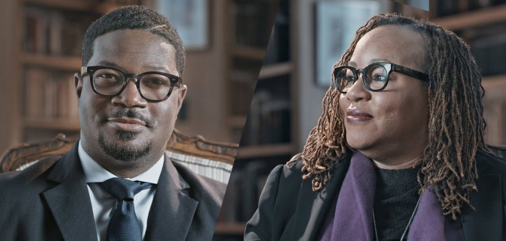 Rev. Jonathan Lee Walton, PhD, and Rev. Shonda Jones, EdD, of Wake Forest University School of Divinity in Winston-Salem, North Carolina