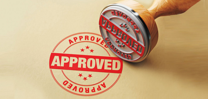 approved stamp in red