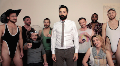 From left: Aaron Stella, James Cerne, Brenden Shucart, Matthew “Mouse” Smith, Eli Rarey, Torrie Gregor, Shannon J Ward, Deanna Neil, Kyle Kupres.