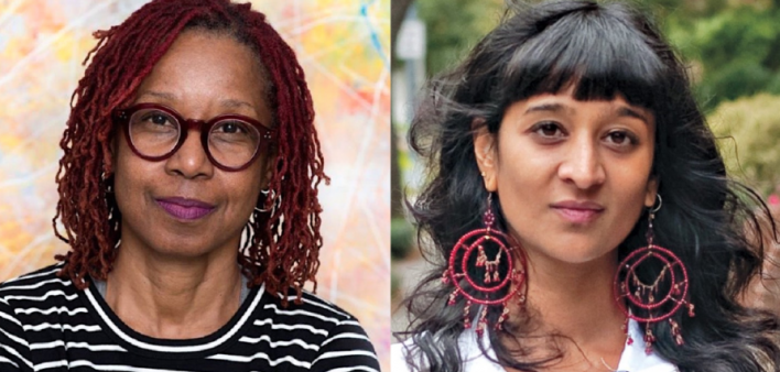 Venita Ray (left) and Naina Khanna jointly lead PWN-USA.