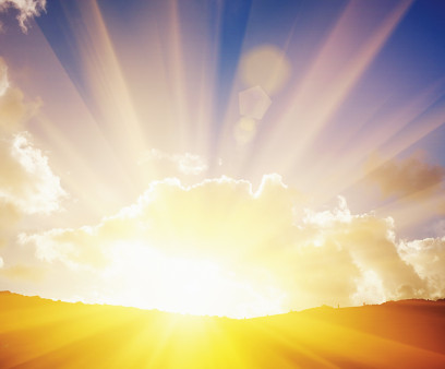 bright sunrise