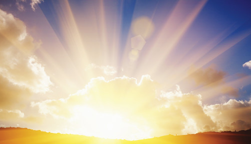 bright sunrise
