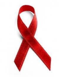red ribbon HIV AIDS