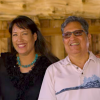 From left: Bill Hall, Shana Cozad and Hamen Ides in “Positively Native"