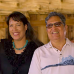 From left: Bill Hall, Shana Cozad and Hamen Ides in Positively Native