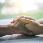 I'm always here love you,support you - Stock image China - East Asia, Adult, Affectionate, Cancer - Illness, Holding Hands