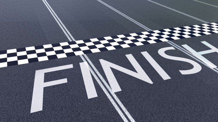 a finish line