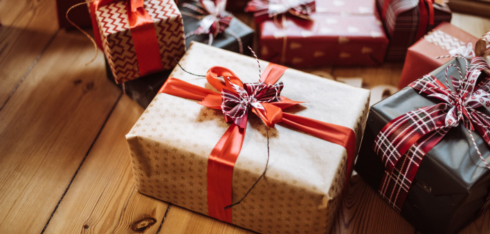 Christmas gifts at home