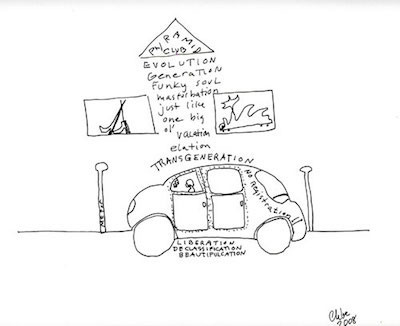 Chloe Dzubilo, Untitled (Pyramid Club), 2008