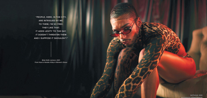 art Self-Portrait by LaQuann Dawson