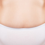 Close up of woman's lower body