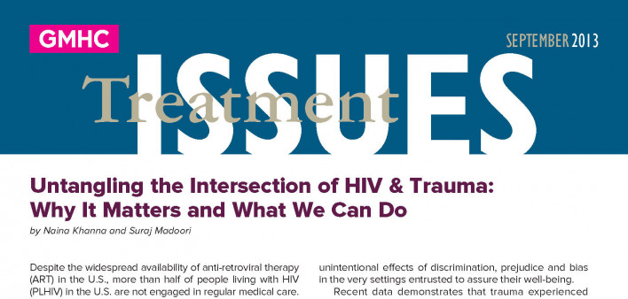 GMHC Treament Issues