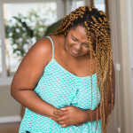 woman girl stomach cramps