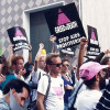 AIDS activists at 1990 International AIDS Conference in San Francisco