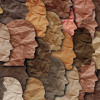 paper cut outs human heads diversity