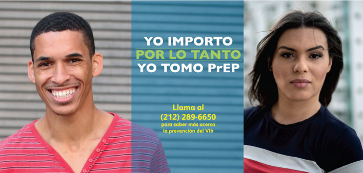 Details from the I Matter Therefore I PrEP ads