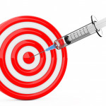 needle hitting taget