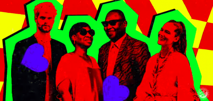 An image from the lyric video of Mon Cheri