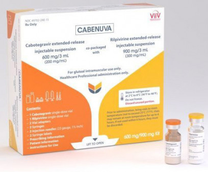 ViiV Cabenuva injectable cabotegravir rilpivirine